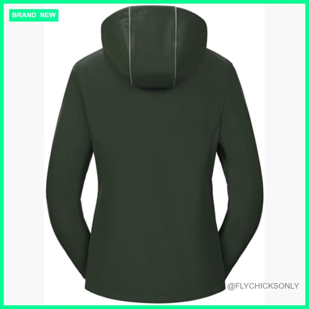 Softshell Jacket Fleece Lined Waterproof Windbrea… - image 2